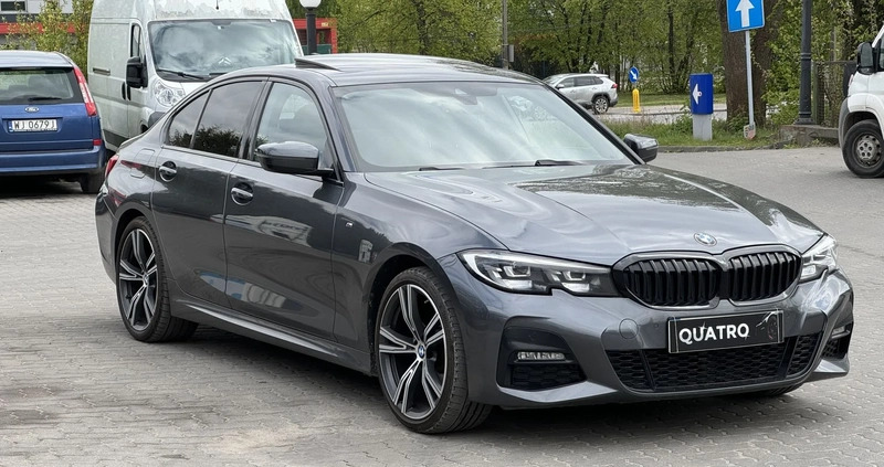 BMW Seria 3 cena 119000 przebieg: 158145, rok produkcji 2020 z Myślibórz małe 326